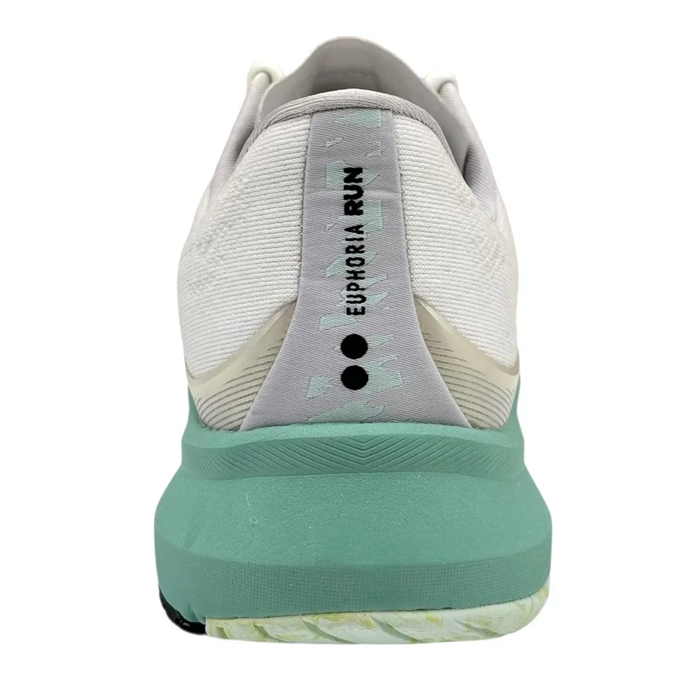Ryka Euphoria Run Womens Athletic Shoes Size 7.5 Wide Width White/Green Sneakers